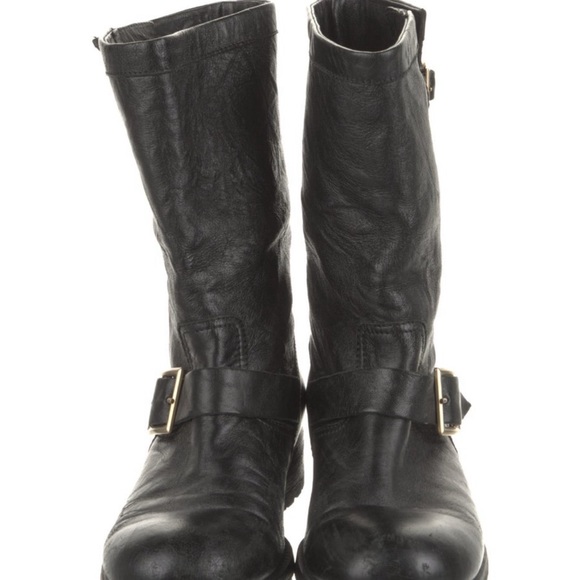Jimmy Choo Moto Boots 37.5 - Picture 5 of 10